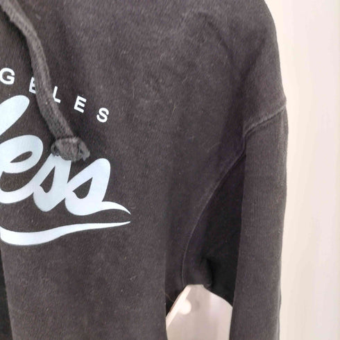 フロントロゴプリント プルオーバーパーカー メンズ JPN:M